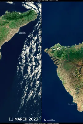 Critical drought in Tenerife, Spain