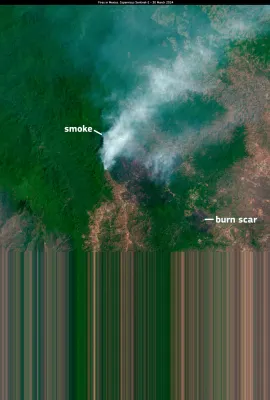 Dozens of active wildfires blaze during Mexico’s fire season