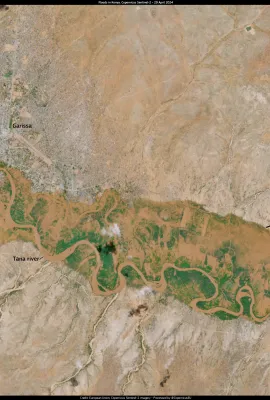 Severe floods in Kenya