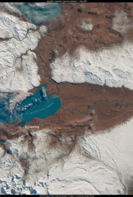 Extreme cold and snowfall in Argentina