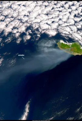 Forest fire in Madeira