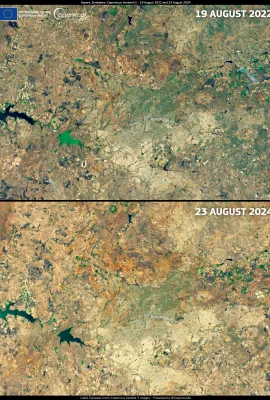 Severe drought in Zimbabwe affects agriculture and food security
