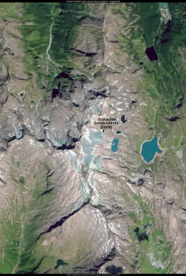 The Stubacher Sonnblickkees Glacier in Austria