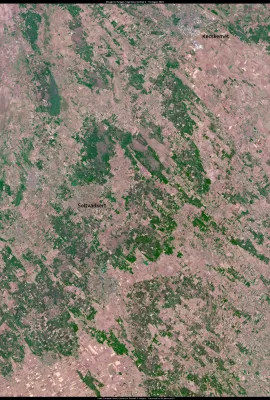 Severe drought in Hungary in the summer of 2024