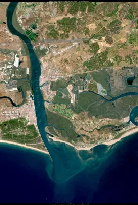 The Guadiana Estuary in Portugal and Spain
