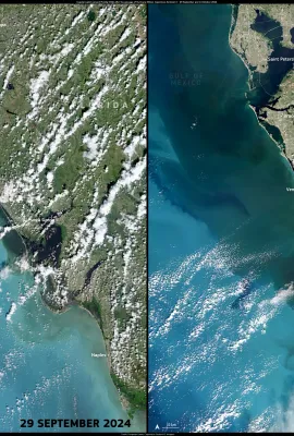 The consequences of Hurricane Milton, USA