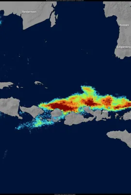 Eruption of the Mount Lewotobi Laki-Laki volcano, Indonesia