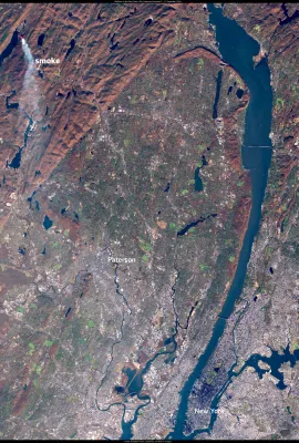 Wildfires on the East Coast, USA