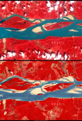 Recent rains have improved drought conditions in Brazil