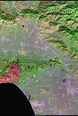 Wildfires continue to ravage Los Angeles, California, USA