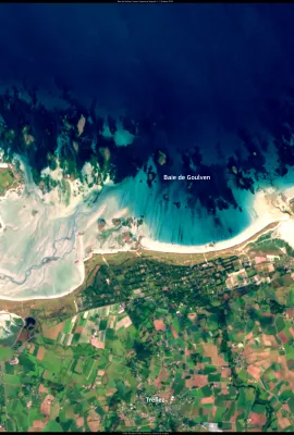 Baie de Goulven, France