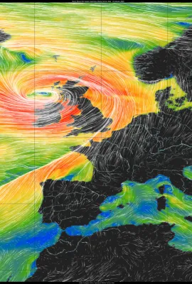 Storm Éowyn hits Ireland