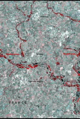Storm Herminia impacts western France