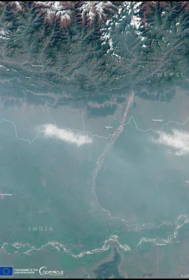 Haze over the Indo-Gangetic Plain