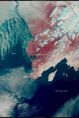 Record low in global sea ice in winter 2025