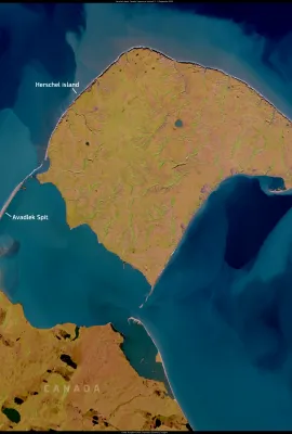 Coastal sediments and erosion on the Yukon coast, Canada