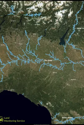 International Day of Action for Rivers: A view of the Po River