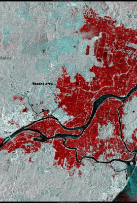 Severe flooding in New South Wales, Australia