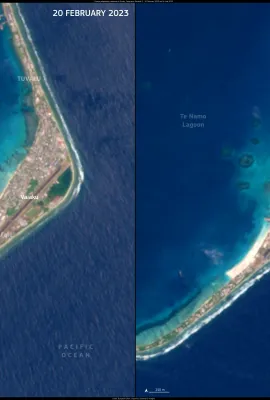 Coastal adaptation measures in Tuvalu
