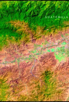 The Motagua River, Guatemala