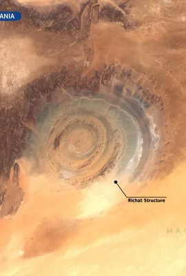 The Richat Structure, Mauritania