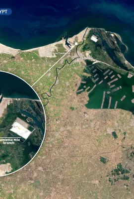 Coastal ecosystems in northern Egypt