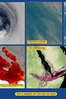 Top 5 Images of The Day in 2025