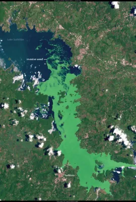 World Lake Day: Lake Suchitlan, El Salvador