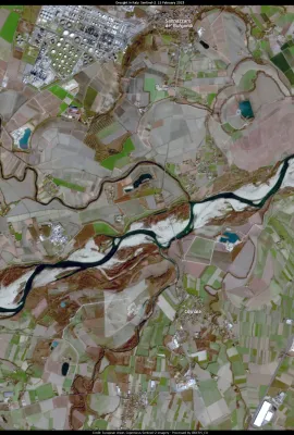 Northern Italy continues to be severely affected by drought