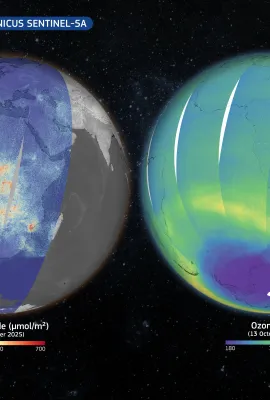 First images from Copernicus Sentinel-5A