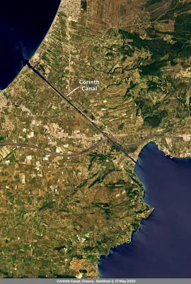 Corinth Canal, Greece