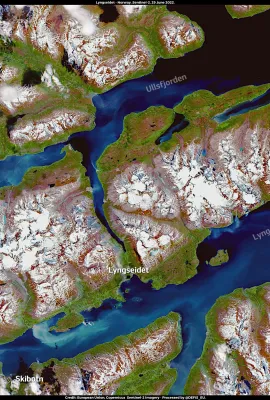 Record-high temperatures in the Arctic Circle 