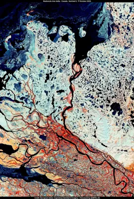 The Mackenzie River Delta