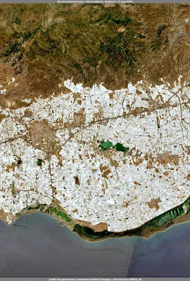 The sea of greenhouses, Almería  