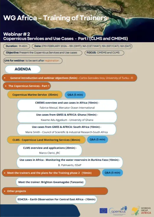 WGAfrica–Training of Trainers