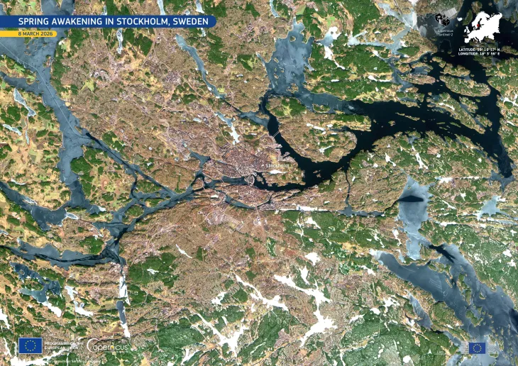 Spring awakening in Stockholm, Sweden