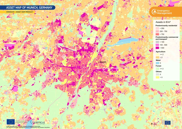 Asset Map of Munich, Germany