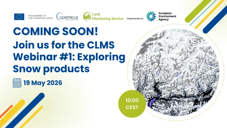 CLMS webinar: Exploring Snow products