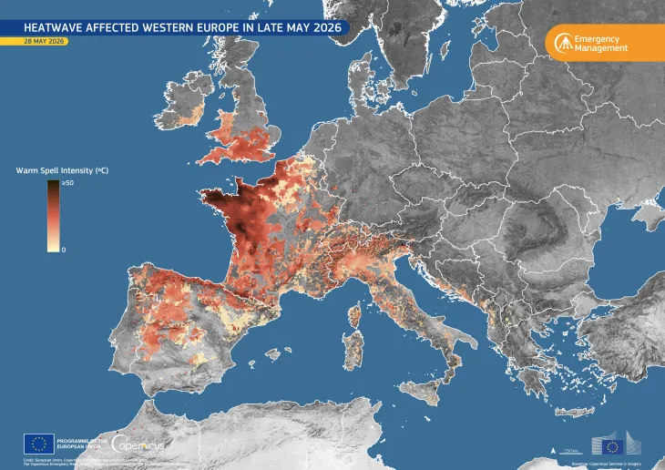 Warm Spell Europe