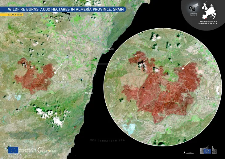 Wildfire Andalucia