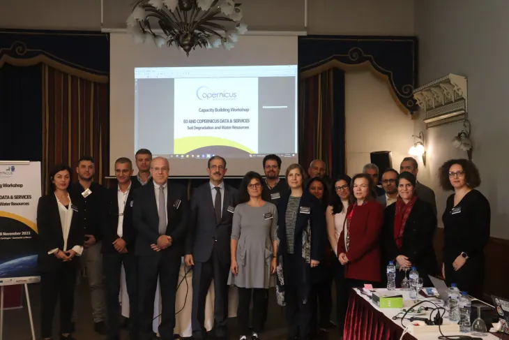 FPCUP Capacity building Workshop in Tunisia: EO and Copernicus data & services