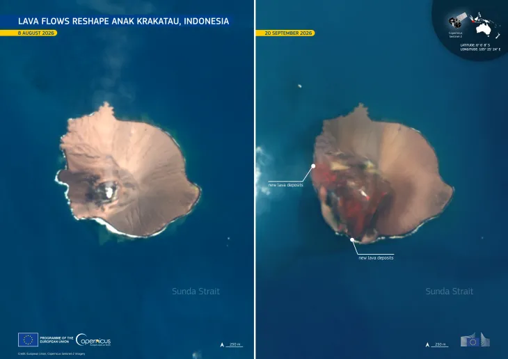 Anak Krakatau Shape