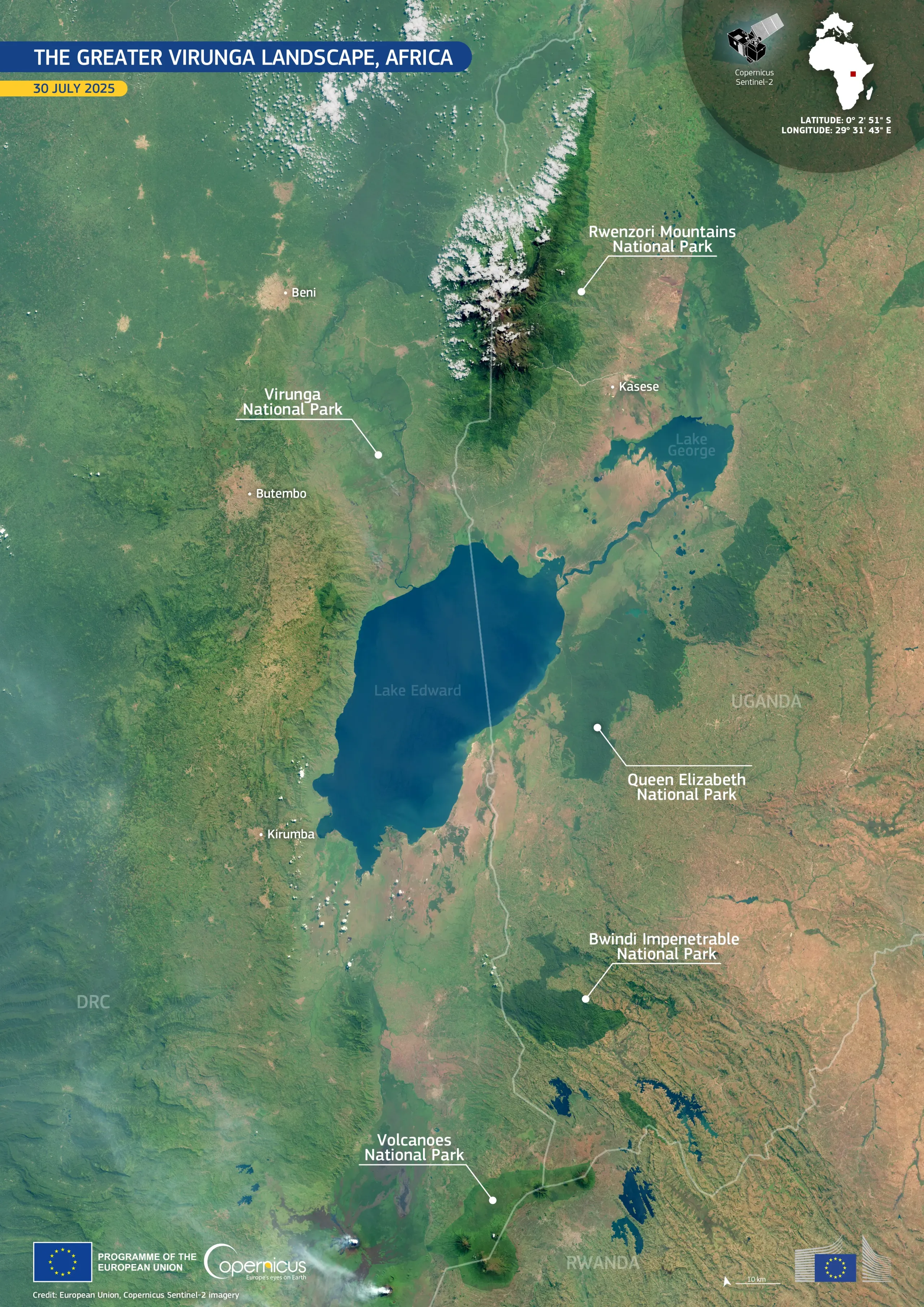 The Greater Virunga Landscape, Africa