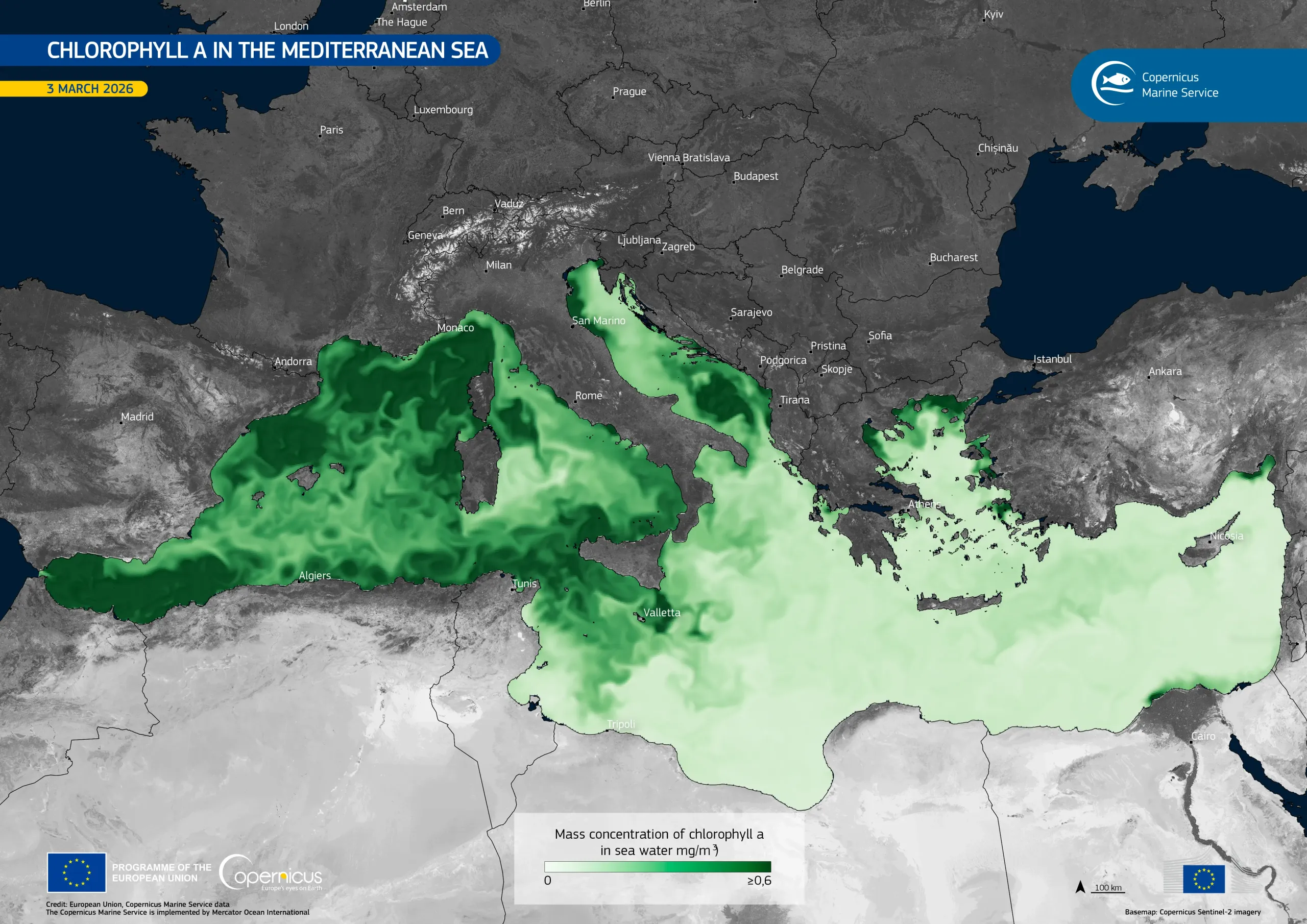 Copernicus supporting the EU blue economy