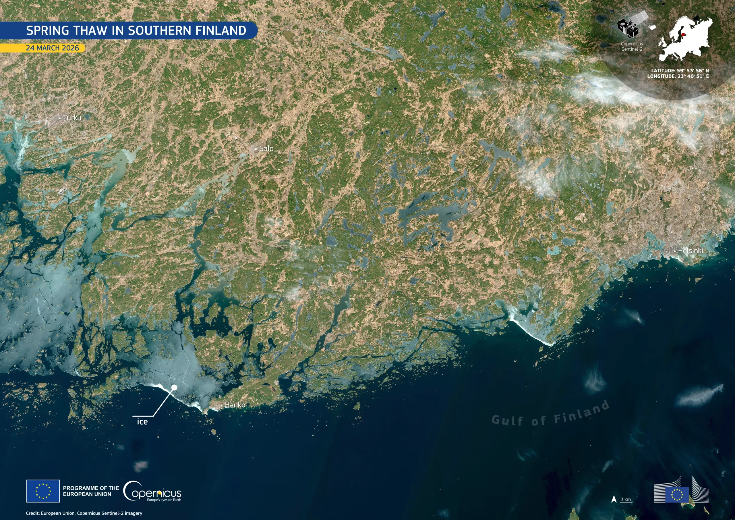 Spring Thaw in southern Finland