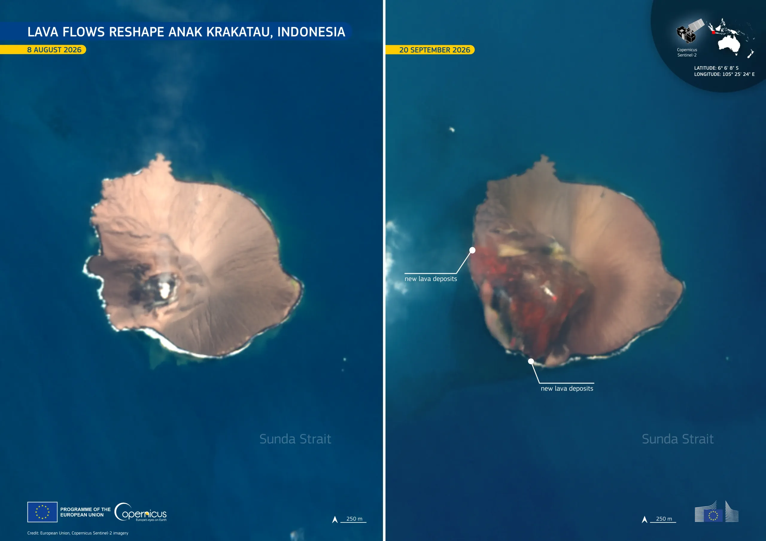 Anak Krakatau Shape