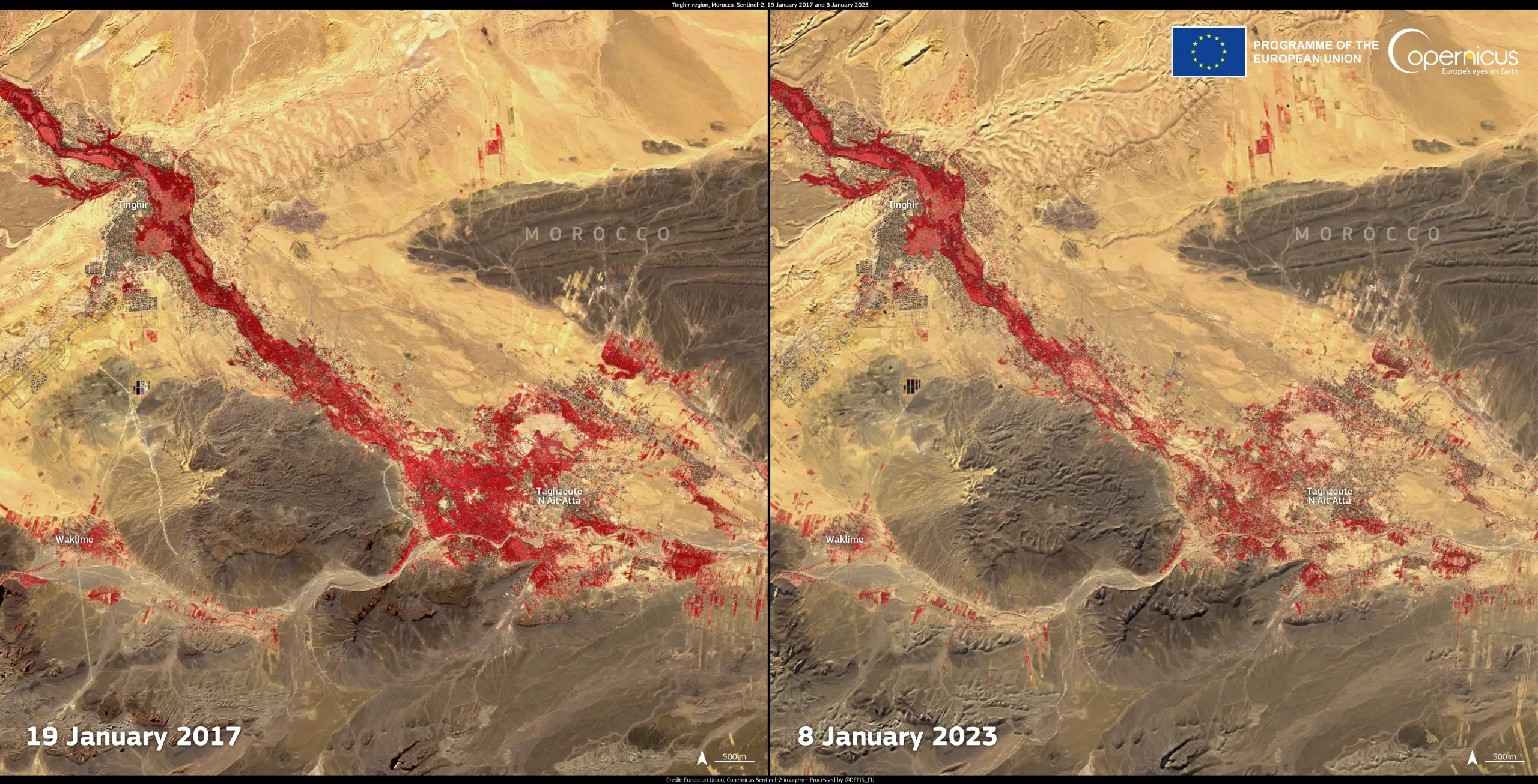 Centuries-old oases in Morocco struggling with drought