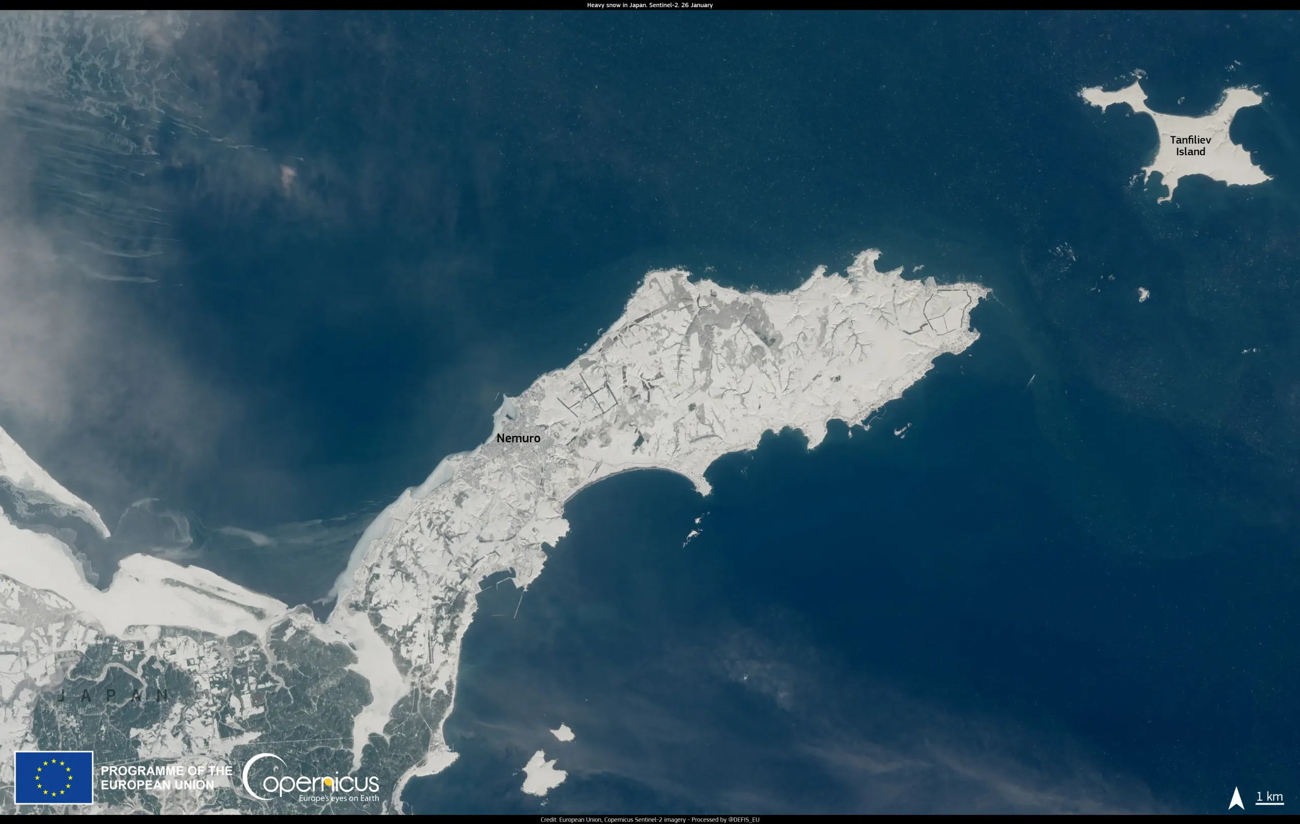 Heavy snowfall paralyses Japan