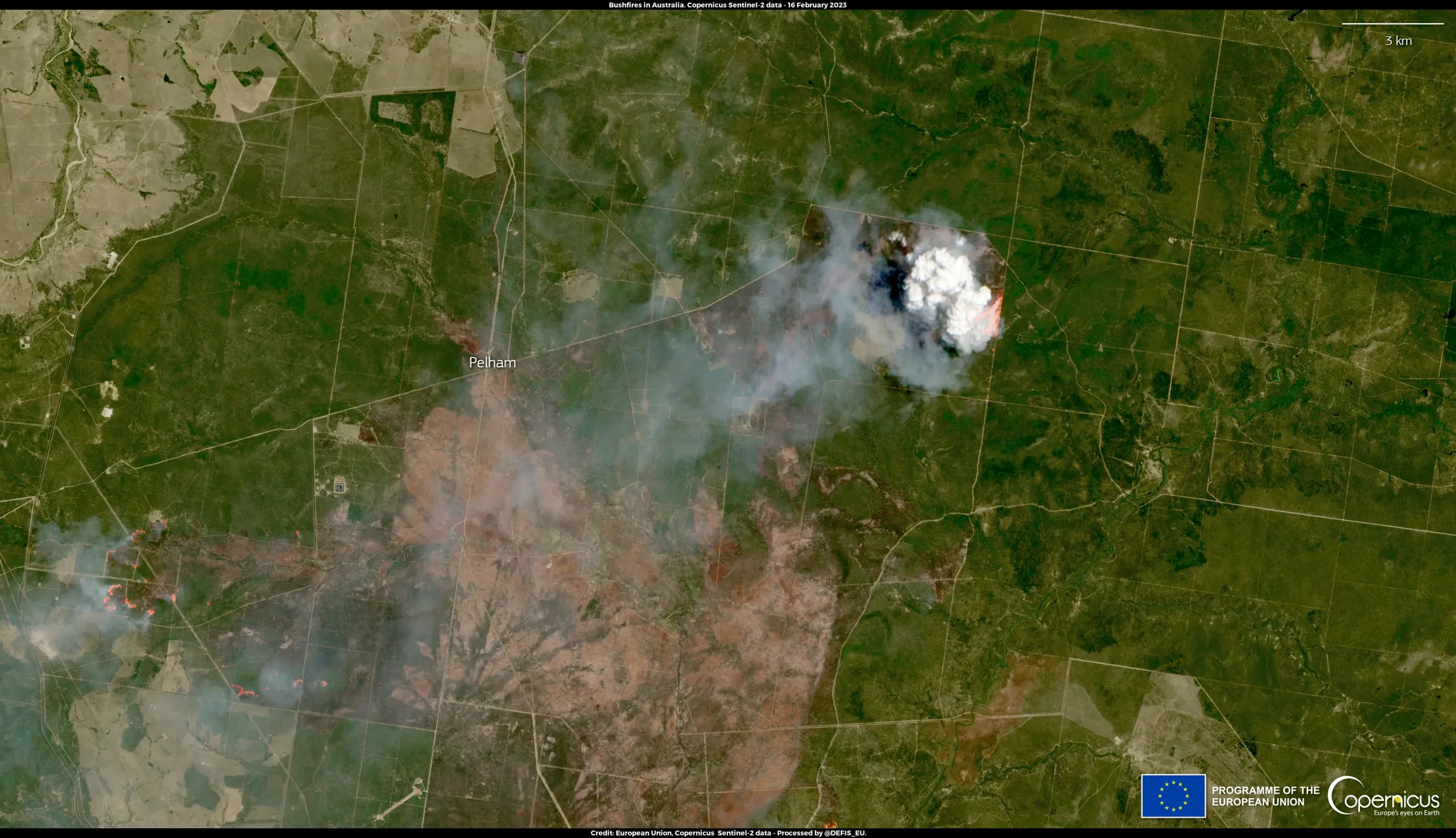 Bushfires in Queensland, Australia