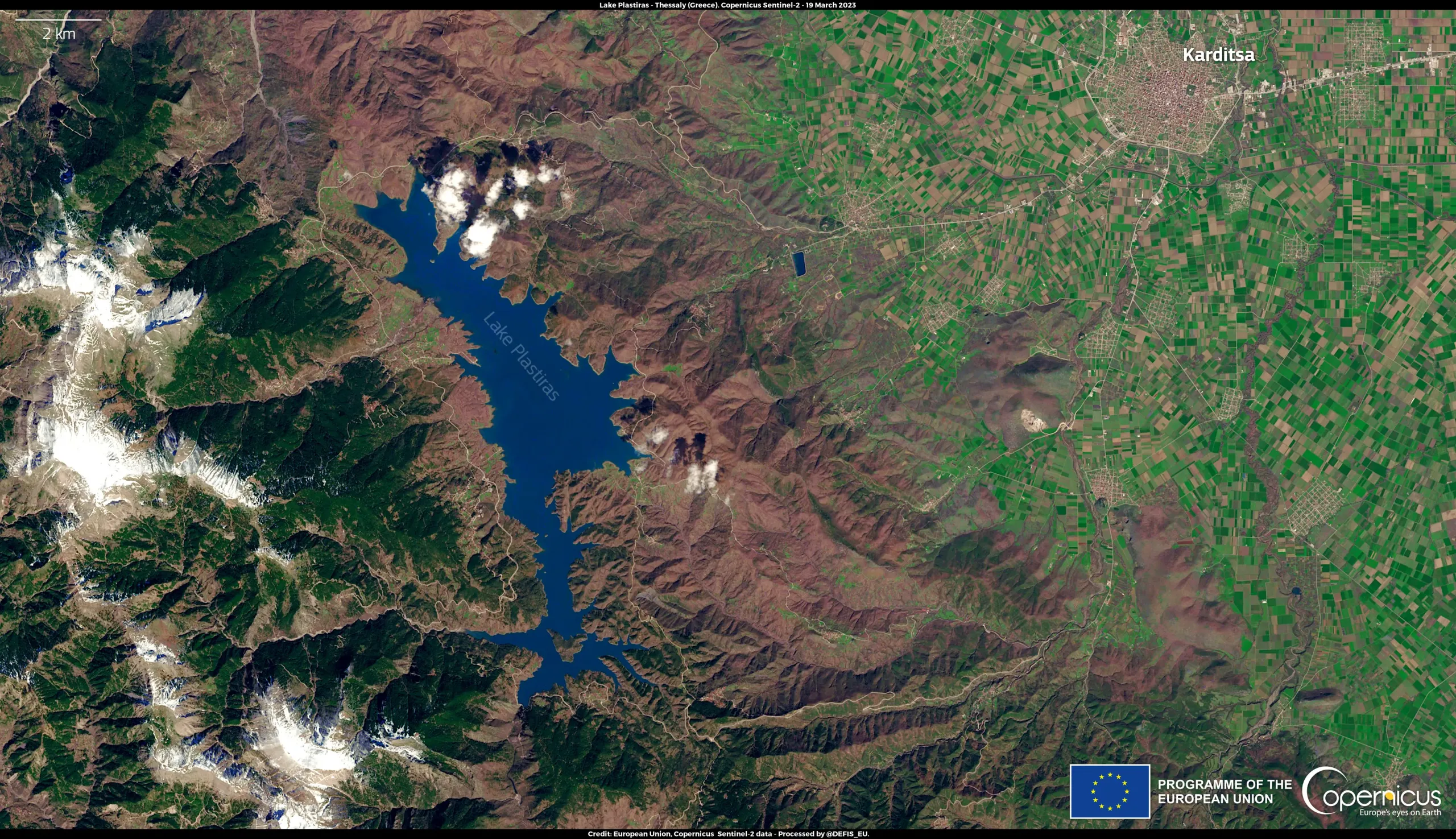 Greece is not spared by the drought ongoing in Europe